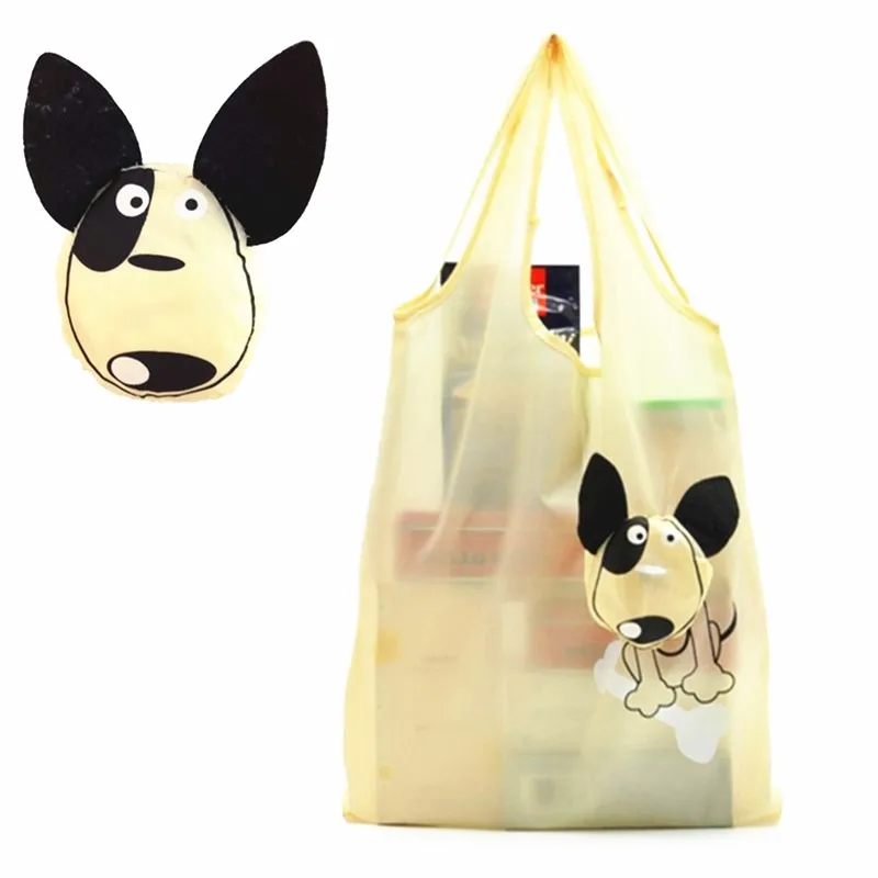 New Folding Eco Reusable Shopping Bags Animals Cute Dog Nylon Foldable Creative environmental storage bag Handbag
New Folding Eco Reusable Shopping Bags Animals Cute Dog Nylon Foldable Creative environmental storage bag Handbag