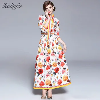 Halinfer 2018 New summer women dress sexy notched neck print A-line dress elegant celebrity party dresses vestidos wholesale
Halinfer 2018 New summer women dress sexy notched neck print A-line dress elegant celebrity party dresses vestidos wholesale