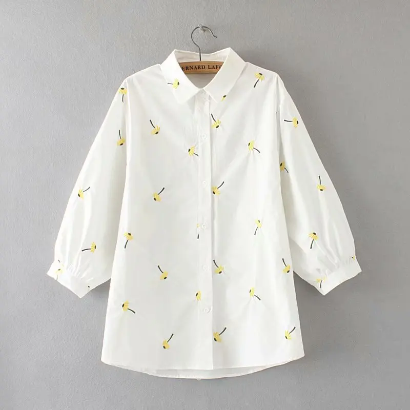 S78 Autumn Plus Size Women Clothing Blouses 4XL Casual Fashion Loose Cotton Shirts 6035
S78 Autumn Plus Size Women Clothing Blouses 4XL Casual Fashion Loose Cotton Shirts 6035