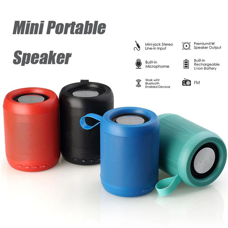 2019 Wireless Bluetooth Stereo Portable Mini Speaker Subwoofer Sound with 5W Strong Driver Support TF Card FM Radio Aux 20/50PCS
2019 Wireless Bluetooth Stereo Portable Mini Speaker Subwoofer Sound with 5W Strong Driver Support TF Card FM Radio Aux 20/50PCS
