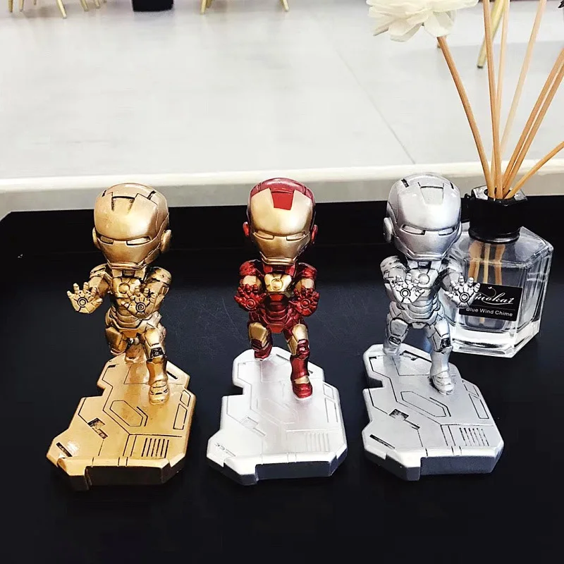 New Q version of Iron Man Mobile Phone Holder Support Desk Universal desktop bracket for iPhone XiaoMi Huawei Samsung
New Q version of Iron Man Mobile Phone Holder Support Desk Universal desktop bracket for iPhone XiaoMi Huawei Samsung