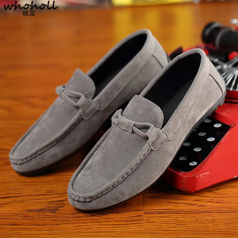 WHOHOLL Men Casual Moccasins Shoes 2019 Fashion Men Casual Flat Shoes Leather Loafers Slip on Flats Loafers Male Driving Shoes
WHOHOLL Men Casual Moccasins Shoes 2019 Fashion Men Casual Flat Shoes Leather Loafers Slip on Flats Loafers Male Driving Shoes
