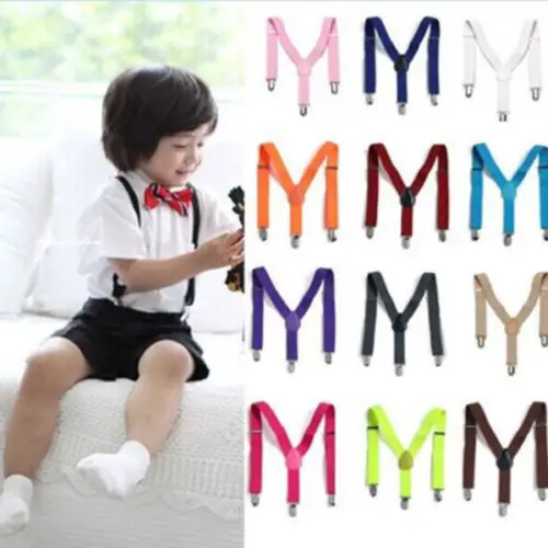 TODDLER CLIP-ON SUSPENDERS ELASTIC Y-SHAPE ADJUSTABLE BRACES FOR KIDS BOY GIRL N 2018
TODDLER CLIP-ON SUSPENDERS ELASTIC Y-SHAPE ADJUSTABLE BRACES FOR KIDS BOY GIRL N 2018