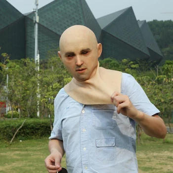 Handsome young man realistic silicone mask Female Dress up as a boy's mask Material High quality silica gel European youth mask
Handsome young man realistic silicone mask Female Dress up as a boy's mask Material High quality silica gel European youth mask
