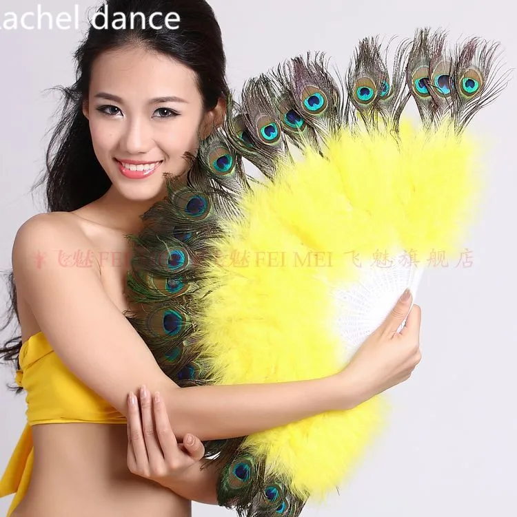 Wholesale Belly Dance Props Women Belly Dance Peacock Fan Girls Belly Dance Fan Dancer's Feather Fan Dancer Accessories
Wholesale Belly Dance Props Women Belly Dance Peacock Fan Girls Belly Dance Fan Dancer's Feather Fan Dancer Accessories