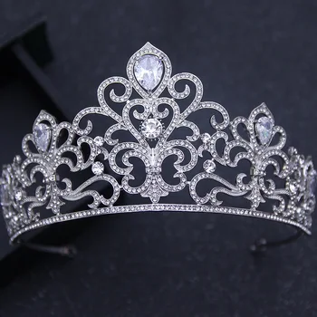 Stunning Crystals Rhinestones Cubic Zircon Crown Wedding Hair Accessories Bridal Pageant Party CZ Crown Crystal Tiara Hairbands
Stunning Crystals Rhinestones Cubic Zircon Crown Wedding Hair Accessories Bridal Pageant Party CZ Crown Crystal Tiara Hairbands