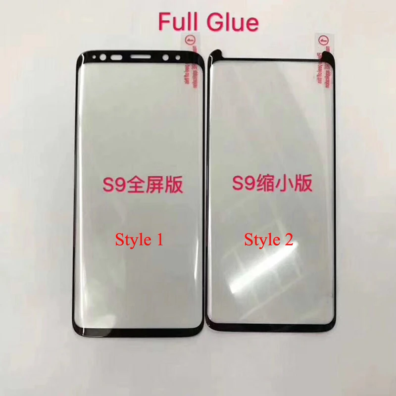 5D Curved Full Glue Adhesive Tempered Glass for Samsung S9 Completely glued Glass Film for Galaxy S9plus Screen Protector
5D Curved Full Glue Adhesive Tempered Glass for Samsung S9 Completely glued Glass Film for Galaxy S9plus Screen Protector