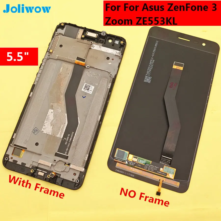 For Asus ZenFone 3 Zoom ZE553KL Z01HD LCD Display+Touch Screen Digitizer Assembly Replacement Accessories 5.5"
For Asus ZenFone 3 Zoom ZE553KL Z01HD LCD Display+Touch Screen Digitizer Assembly Replacement Accessories 5.5"