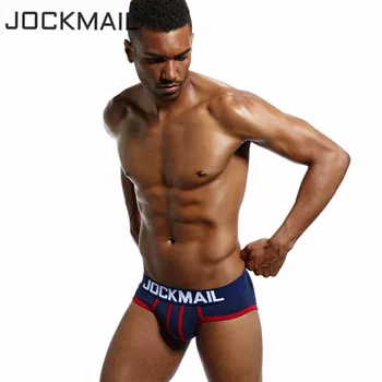 JOCKMAIL Men Cotton Underwear briefs Sexy U Convex Breathable Comfortable Sexy Men Underwear 
JOCKMAIL Men Cotton Underwear briefs Sexy U Convex Breathable Comfortable Sexy Men Underwear