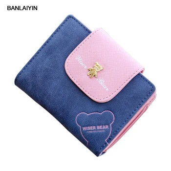 Fashion Lovely Bear Wallet Female Leather Small Change Clasp Purse Money Card Coin Holder Girls Women Purses
Fashion Lovely Bear Wallet Female Leather Small Change Clasp Purse Money Card Coin Holder Girls Women Purses