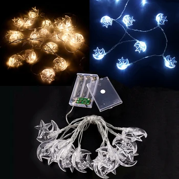 10 20 LED Star Moon String Light Twinkle Garland Battery Powered Christmas Festival Holiday Party Wedding Decoration Fairy Light
10 20 LED Star Moon String Light Twinkle Garland Battery Powered Christmas Festival Holiday Party Wedding Decoration Fairy Light