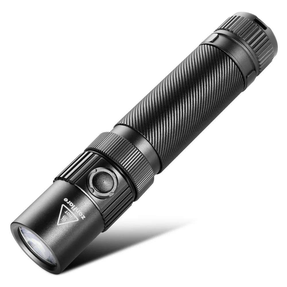 

Zanflare F1 Aluminum Waterproof Zoomable CREE LED Flashlight Torch Light 1240Lm LED Portable Spotlight with Rechargeable Battery