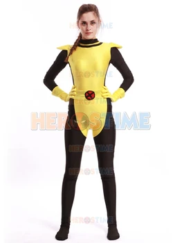 X-Men Costume Black & Yellow Kitty Pryde Spandex Superhero Costume halloween cosplay party X-Men show zentai suit
X-Men Costume Black & Yellow Kitty Pryde Spandex Superhero Costume halloween cosplay party X-Men show zentai suit