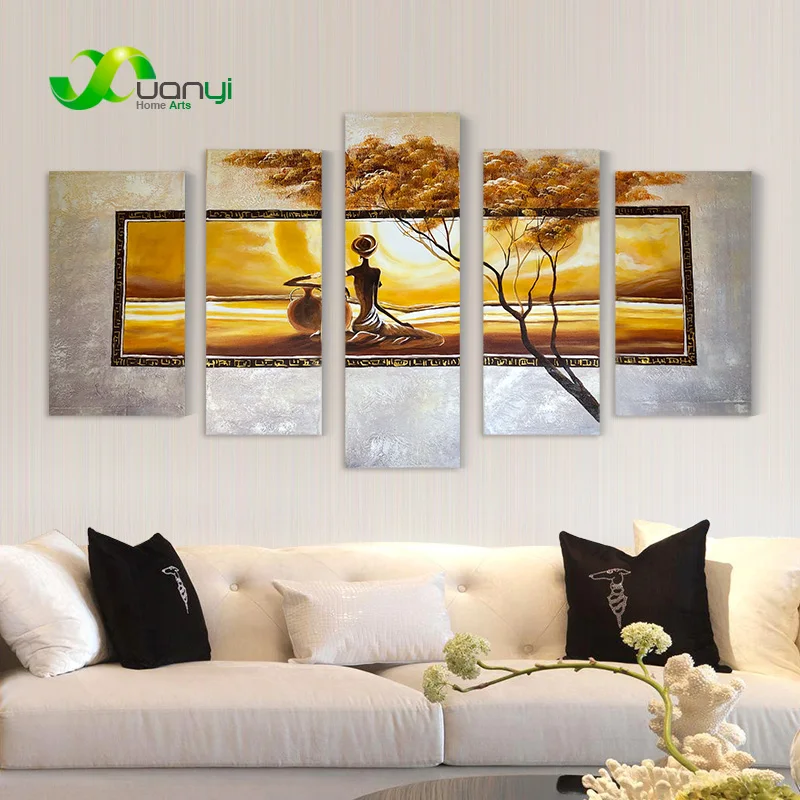 African Girl Paintings Handpainted Oil Painting Handmade African Landscape Wall Picture Painting Art For Living Room Unframed
African Girl Paintings Handpainted Oil Painting Handmade African Landscape Wall Picture Painting Art For Living Room Unframed