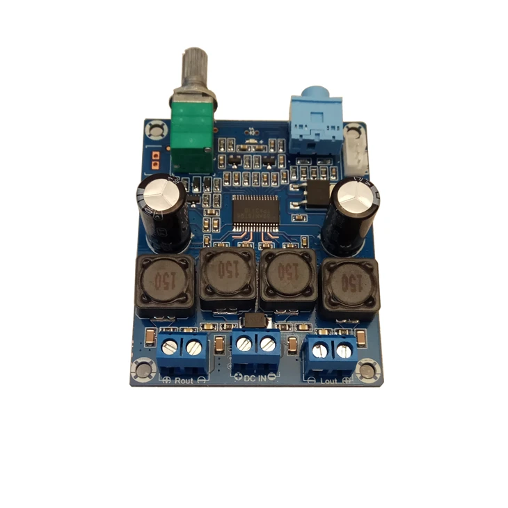 DC12-24V 25W *2 TPA3118 digital small power amplifier board Supports parallel bridging (PBTL) mono output
DC12-24V 25W *2 TPA3118 digital small power amplifier board Supports parallel bridging (PBTL) mono output