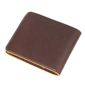 Wholesale Retail Business Genuine Leather Men Women Crazy Horse Leather Layer Cowhide Leather Short Retro Bank Card ID Holders
Wholesale Retail Business Genuine Leather Men Women Crazy Horse Leather Layer Cowhide Leather Short Retro Bank Card ID Holders