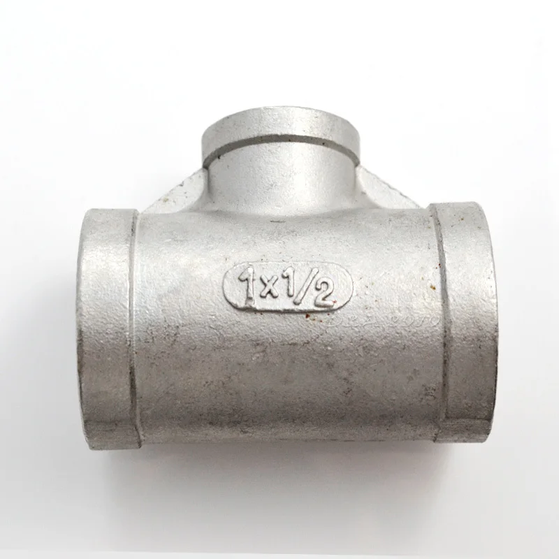 MEGAIRON 1"X1/2"X1" Female Threaded Reducer Tee Stainless Steel SS304 F/F/F Pipe Fittings
MEGAIRON 1"X1/2"X1" Female Threaded Reducer Tee Stainless Steel SS304 F/F/F Pipe Fittings