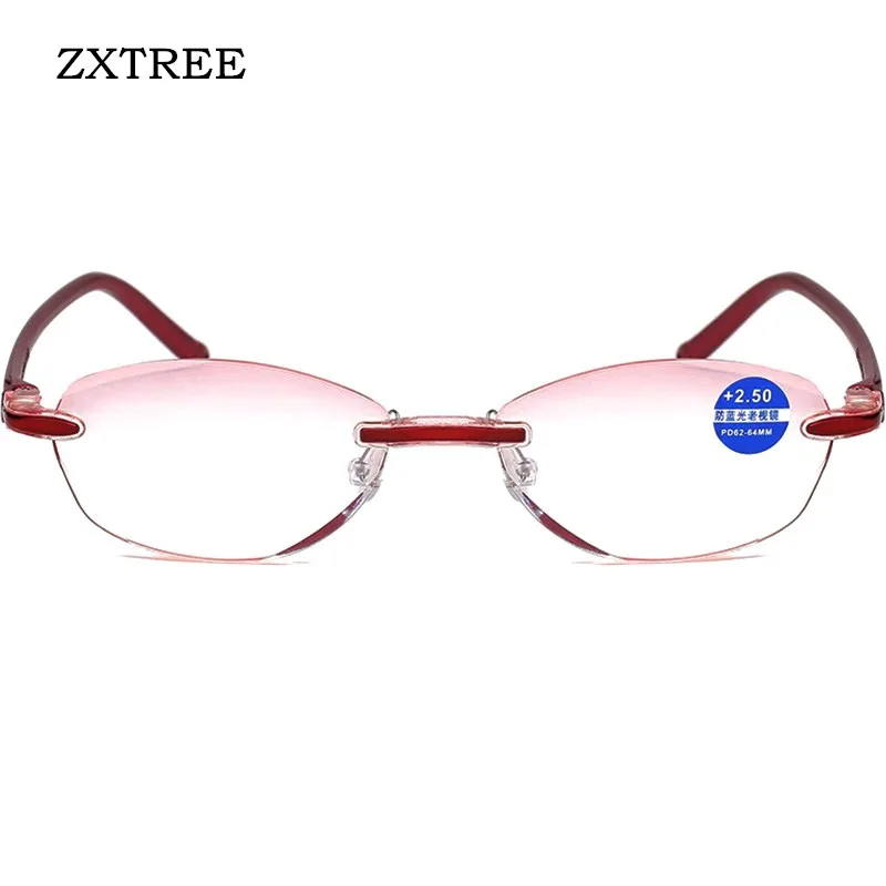 New Frameless Reading Glasses Women Fashion Young Anti-Blue Female Ultra Light Reading Glasses +100+150+200+250+300+350+400 Y17
New Frameless Reading Glasses Women Fashion Young Anti-Blue Female Ultra Light Reading Glasses +100+150+200+250+300+350+400 Y17
