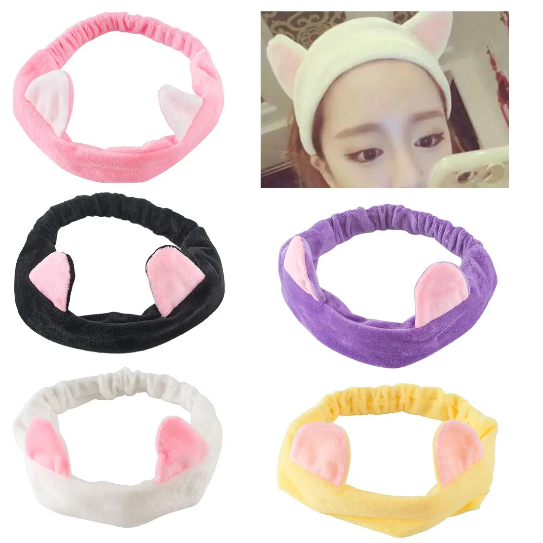 2019 Fashion Korean version of cat ears headdress cute hair band wash makeup headband ornaments Women Rabbit
2019 Fashion Korean version of cat ears headdress cute hair band wash makeup headband ornaments Women Rabbit