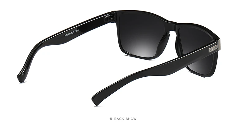 DUBERY 2018 Sport Sunglasses Polarized For Men Sun Glasses Square Driving Personality Color Mirror Luxury Brand Designer UV400 14
