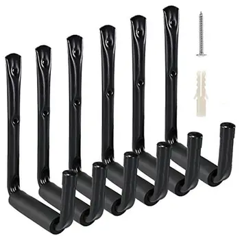 Heavy Duty Garage Storage Utility Hooks with Jumbo Arm by , Wall Mount Garage Hanger & Organizer for Ladder Tool Chair Hose(6
Heavy Duty Garage Storage Utility Hooks with Jumbo Arm by , Wall Mount Garage Hanger & Organizer for Ladder Tool Chair Hose(6