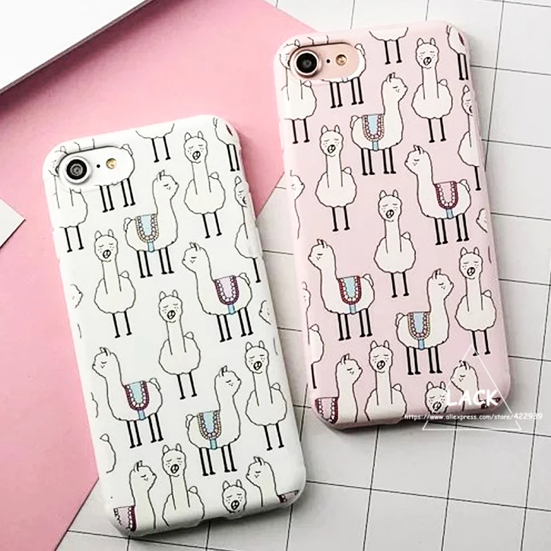 LACK Fashion Cute Cartoon Alpaca Case For iphone 7 Case For iphone 7 Plus Cover Luxury Soft TPU Phone Cases Funny Animal Capa
LACK Fashion Cute Cartoon Alpaca Case For iphone 7 Case For iphone 7 Plus Cover Luxury Soft TPU Phone Cases Funny Animal Capa