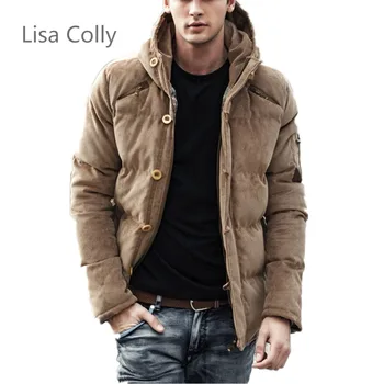 Lisa Colly Men Winter Jacket Coat Fashion Stand Collar Men Parka Jacket Mens Thick Jackets Coats Overcoat Winter Cotton coat
Lisa Colly Men Winter Jacket Coat Fashion Stand Collar Men Parka Jacket Mens Thick Jackets Coats Overcoat Winter Cotton coat