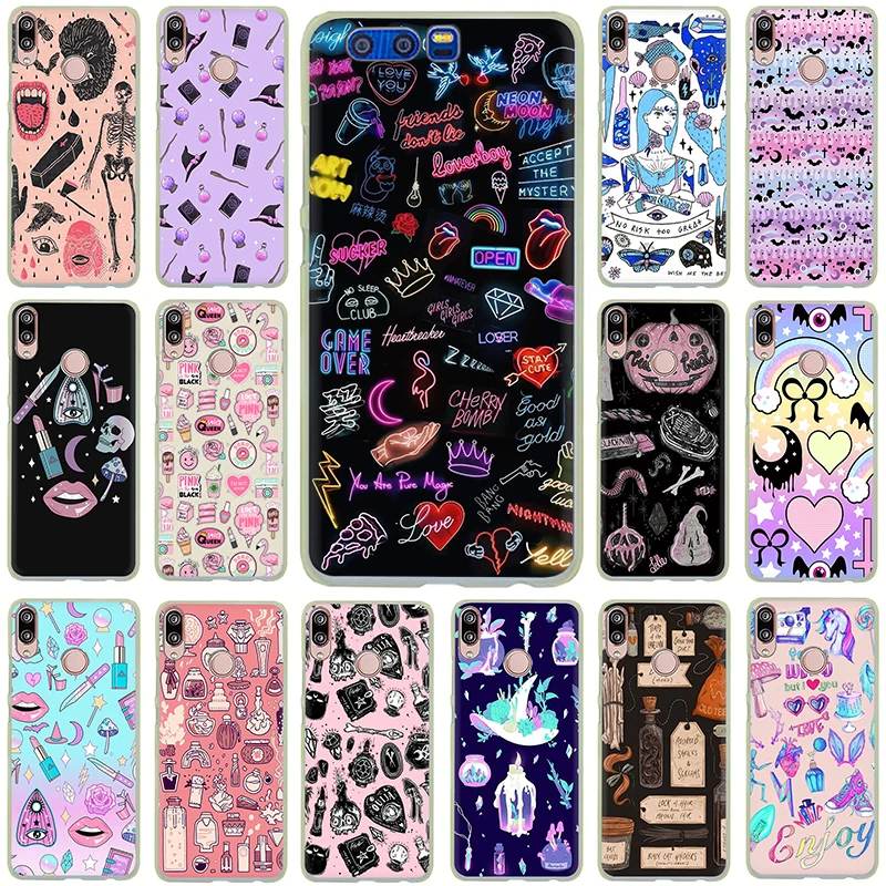 Girly Pastel Witch Goth Hard phone cover case for Huawei P8 P9 P10 P20 P30 Plus Pro Lite Mini P Smart
Girly Pastel Witch Goth Hard phone cover case for Huawei P8 P9 P10 P20 P30 Plus Pro Lite Mini P Smart
