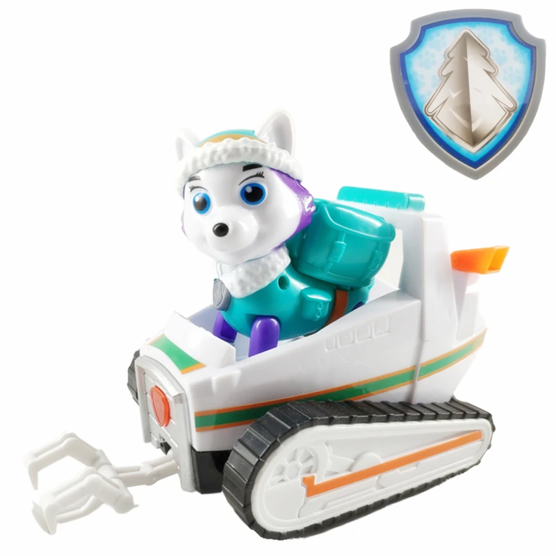 New Paw Patrol Everest's Rescue Snowmobile Set Pull Back Music Snow Rescue Vehicle Base Anime Figure Action Model Kids toy
New Paw Patrol Everest's Rescue Snowmobile Set Pull Back Music Snow Rescue Vehicle Base Anime Figure Action Model Kids toy