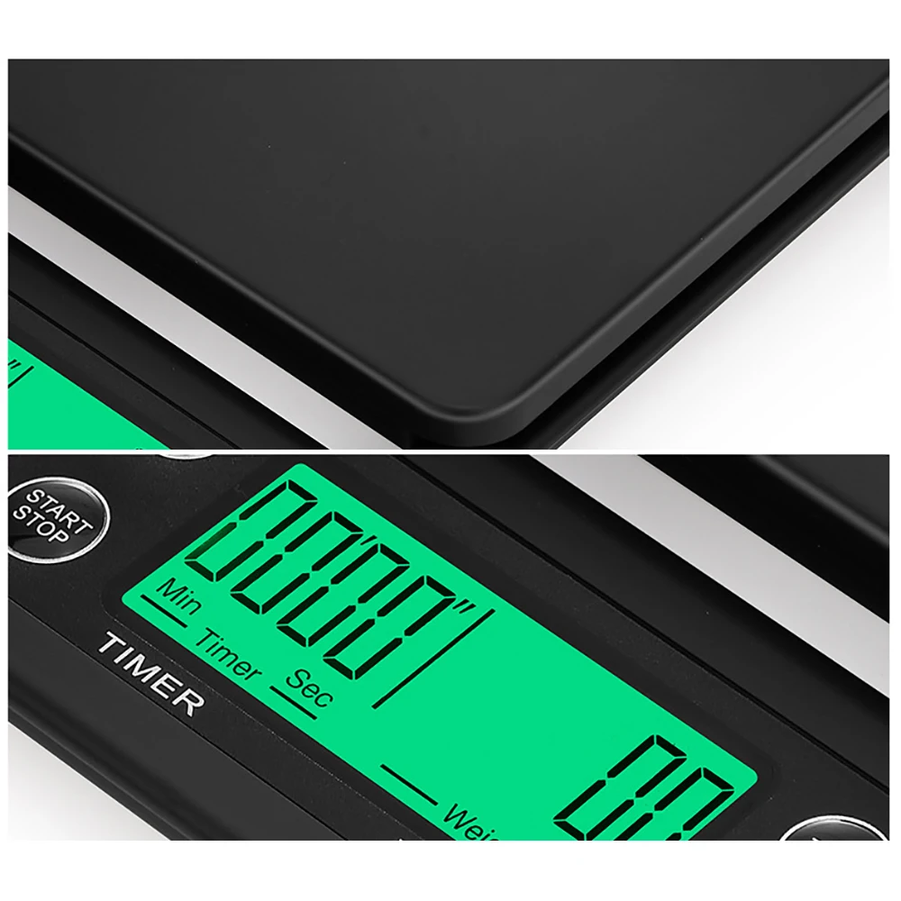 Mini Multifunction LCD Digital Hand Made Coffee Scale with Timer Household Weight Kitchen Food Scale
Mini Multifunction LCD Digital Hand Made Coffee Scale with Timer Household Weight Kitchen Food Scale