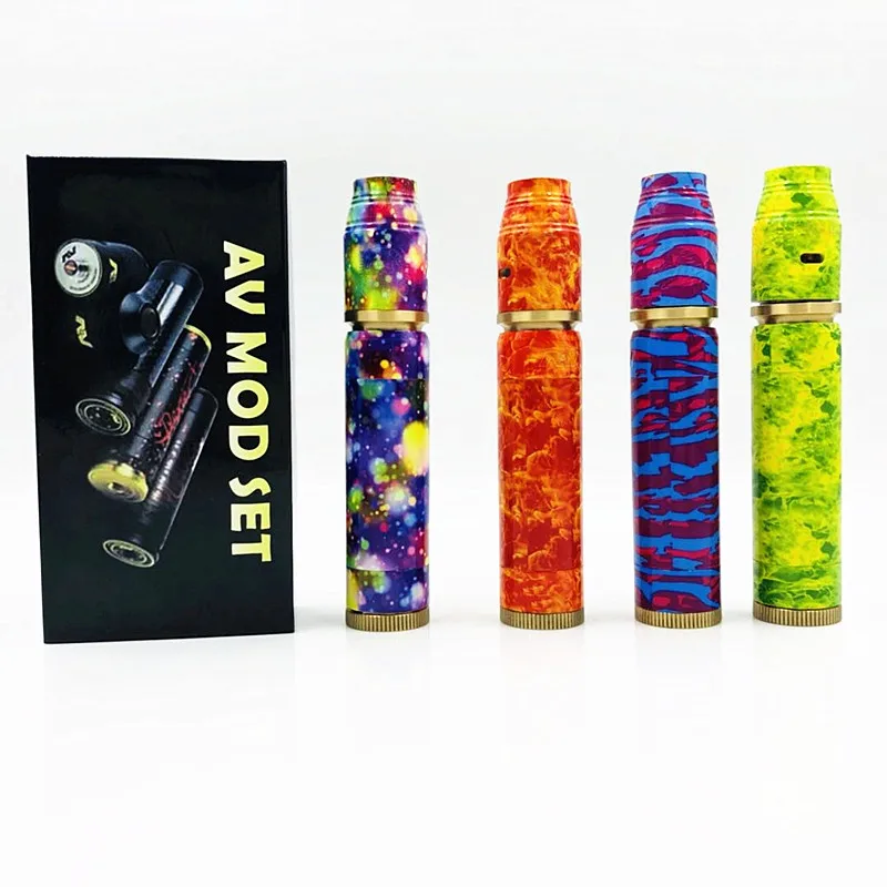 AV Medieval Colors Mod kit 18650 Battery 510 thread connection Mech Mod Brass Material Mechanical Mod vape mod
AV Medieval Colors Mod kit 18650 Battery 510 thread connection Mech Mod Brass Material Mechanical Mod vape mod