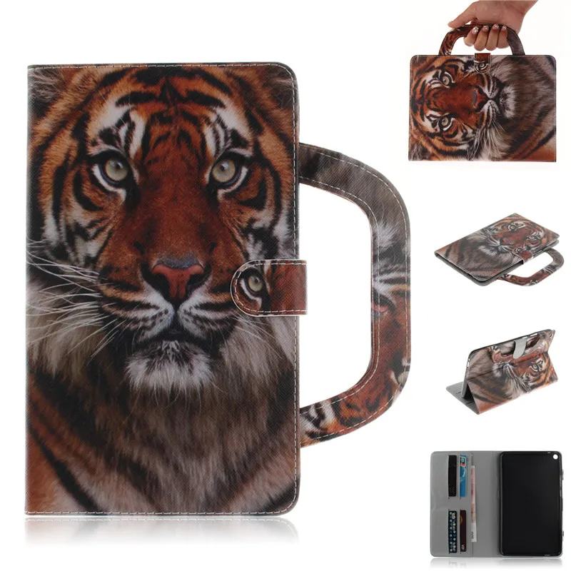 Tablet Case For Huawei MediaPad T3 8.0 Handle Flip Cover Stand Leather Wallet Coloured drawing Tiger Lion wolf Coque
Tablet Case For Huawei MediaPad T3 8.0 Handle Flip Cover Stand Leather Wallet Coloured drawing Tiger Lion wolf Coque