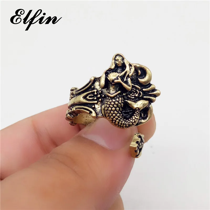 Elfin Vintage Retro Adjustable Mermaid Rings Women Men Rings Jewellery Anillos Mujer Warcraft
Elfin Vintage Retro Adjustable Mermaid Rings Women Men Rings Jewellery Anillos Mujer Warcraft