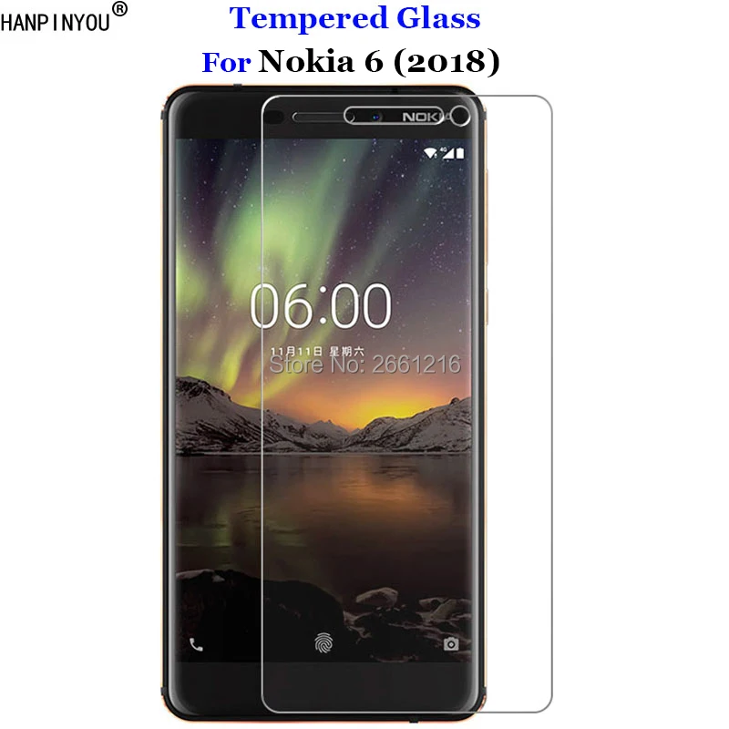 For Nokia 6 (2018) Tempered Glass 9H 2.5D Premium Screen Protector Film For Nokia 6 II 2nd Gen 5.5"
For Nokia 6 (2018) Tempered Glass 9H 2.5D Premium Screen Protector Film For Nokia 6 II 2nd Gen 5.5"