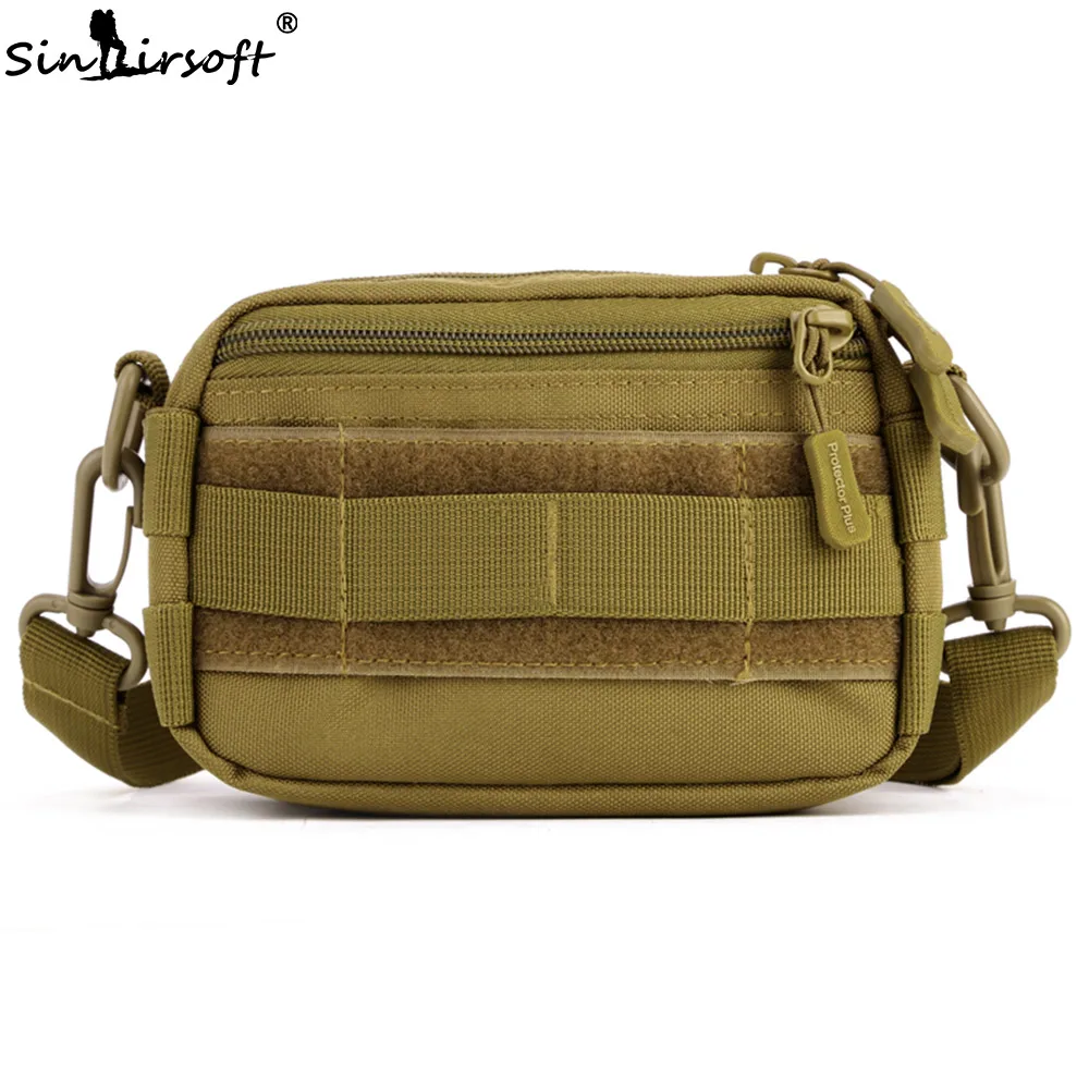 SINAIRSOFT Tactical Messenger Bag MOLLE Mini Crossbody Shoulder Nylon Waist Bag Personal Defense Men Ultra-light Range LY0096
SINAIRSOFT Tactical Messenger Bag MOLLE Mini Crossbody Shoulder Nylon Waist Bag Personal Defense Men Ultra-light Range LY0096