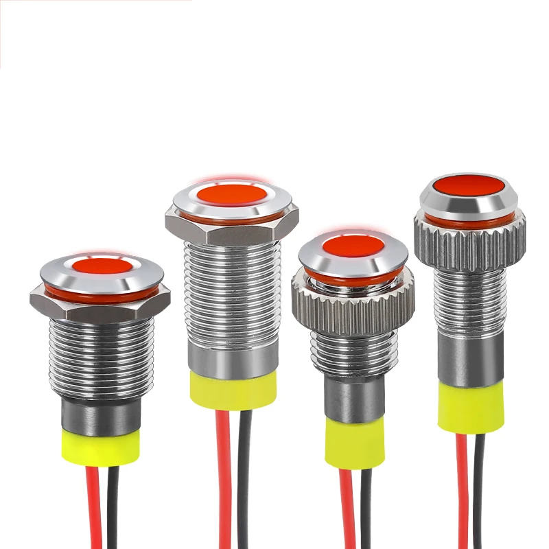 Waterproof Indicator Light Metal Bulb Signal Lamp LED Seal Light Alarm Pilot Car Boat LED Warning Dashboard PC Power Signal Lamp
Waterproof Indicator Light Metal Bulb Signal Lamp LED Seal Light Alarm Pilot Car Boat LED Warning Dashboard PC Power Signal Lamp