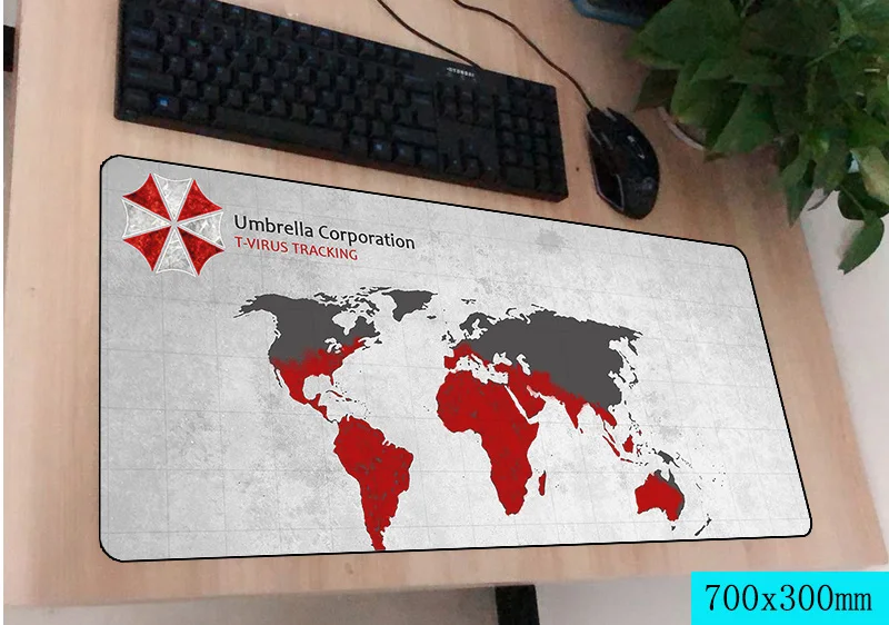 resident evil mouse pad gamer 700x300mm notbook mouse mat large gaming mousepad large Fashion pad mouse PC desk padmouse
resident evil mouse pad gamer 700x300mm notbook mouse mat large gaming mousepad large Fashion pad mouse PC desk padmouse