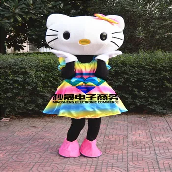 Hello Kitty mascot costume cartoon costume color dress skirt KT Cat cartoon clothes
Hello Kitty mascot costume cartoon costume color dress skirt KT Cat cartoon clothes