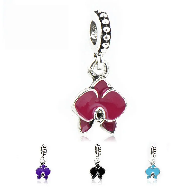 free shipping 1pc European silver pink white black blue flower hanging bead charm Fits Pandora Charm Bracelets B070
free shipping 1pc European silver pink white black blue flower hanging bead charm Fits Pandora Charm Bracelets B070