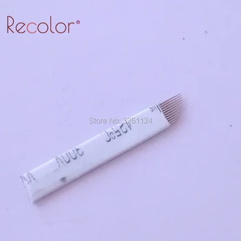 500 Pcs 0.25mm Microblading Needles 11 pins for Microblading Embroidery Pen Pernement Makeup Eyebrow Tattoo Supplies
500 Pcs 0.25mm Microblading Needles 11 pins for Microblading Embroidery Pen Pernement Makeup Eyebrow Tattoo Supplies