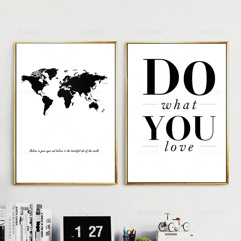 Nordic letter World Map Wall Painting/Poster Canvas Art Print Wall Art Picture for Bedroom Living Room Home Decor no frame
Nordic letter World Map Wall Painting/Poster Canvas Art Print Wall Art Picture for Bedroom Living Room Home Decor no frame