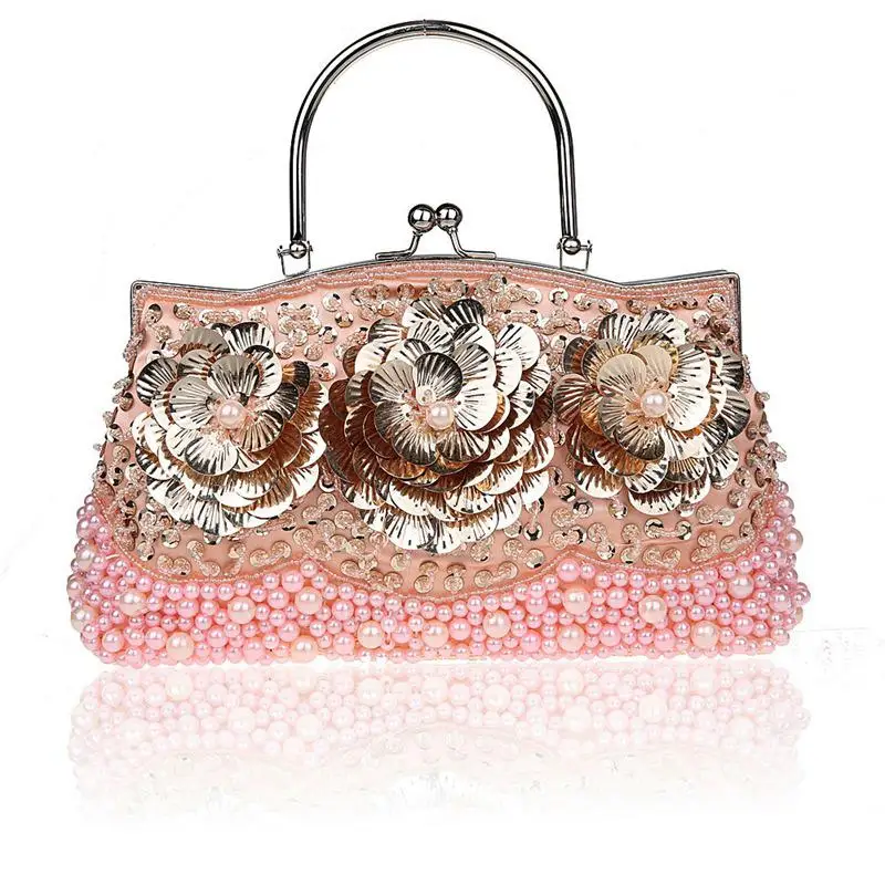 Japan Korean Style Women Bling Rhinestone Cosmetic Bag Socialite Beads Sequins Makeup Bag Exquisite Noble Girl Wedding Gift Bags Japan Korean Style Women Bling Rhinestone Cosmetic Bag Socialite Beads Sequins Makeup Bag Exquisite Noble Girl Wedding Gift Bags