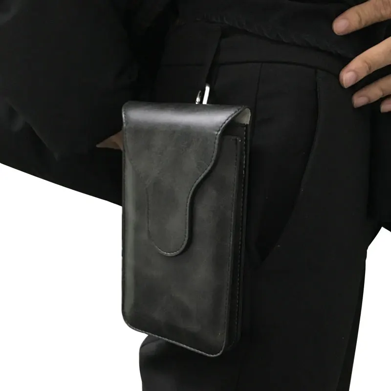 Universal Leather Pouch Hip Waist Dual Wallet Phone Bag Magnetic Holster Belt Clip Vertical Case Cover For All Phone Less 6.8in
Universal Leather Pouch Hip Waist Dual Wallet Phone Bag Magnetic Holster Belt Clip Vertical Case Cover For All Phone Less 6.8in