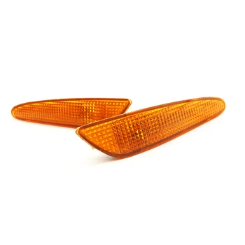 Left Right Amber Side Marker Light Bumper Turn Signal Lamp 2118200121, 2118200221 For Benz W211 E-Class E320 E350 E500 03-06
Left Right Amber Side Marker Light Bumper Turn Signal Lamp 2118200121, 2118200221 For Benz W211 E-Class E320 E350 E500 03-06