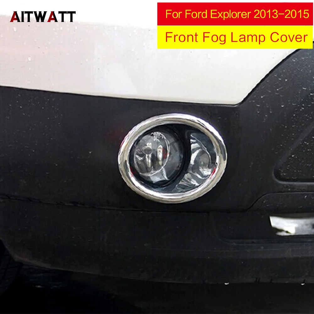 For Ford Explorer 2013 2014 2015 ABS Chrome Front Head Fog Light Lamp Cover Bezel Protection Car Styling Trim Auto Accessories
For Ford Explorer 2013 2014 2015 ABS Chrome Front Head Fog Light Lamp Cover Bezel Protection Car Styling Trim Auto Accessories