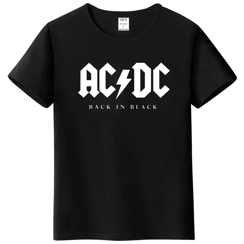 Men t shirt 100% Cotton New Short Sleeve ACDC Printed Men T Shirt Casual O-Neck Men'S Tops Hip Hop Punk Men'S T Shirt
Men t shirt 100% Cotton New Short Sleeve ACDC Printed Men T Shirt Casual O-Neck Men'S Tops Hip Hop Punk Men'S T Shirt
