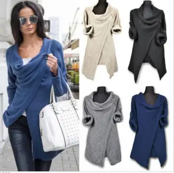 2019 Fashion Women's Long Sleeve Knitted Coats Jumper Knitwear Casual Outwear Coat Hoodies Sweatshirts New Autumn
2019 Fashion Women's Long Sleeve Knitted Coats Jumper Knitwear Casual Outwear Coat Hoodies Sweatshirts New Autumn