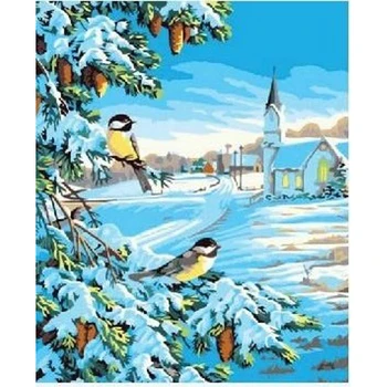DIY Frameless Picture snow birds Painting By Numbers Animals Acrylic Paint On Canvas Hand painted For Home Decor 40x50CM
DIY Frameless Picture snow birds Painting By Numbers Animals Acrylic Paint On Canvas Hand painted For Home Decor 40x50CM