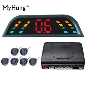 Car Parking System LED Parking Sensor Assistance Reverse Backup Radar Monitor System Backlight Display + 6 Sensors 1set
Car Parking System LED Parking Sensor Assistance Reverse Backup Radar Monitor System Backlight Display + 6 Sensors 1set