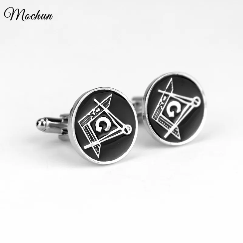 MQCHUN Masonic Black Cufflinks for the Freemason Masonry Sleeve Buttons Masons Men Cuff Link for Garment Accessories Metal Craft
MQCHUN Masonic Black Cufflinks for the Freemason Masonry Sleeve Buttons Masons Men Cuff Link for Garment Accessories Metal Craft